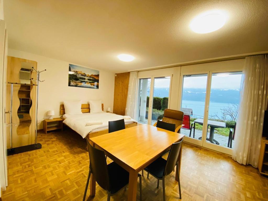 Lake View Residence Niederried bei Interlaken Bagian luar foto